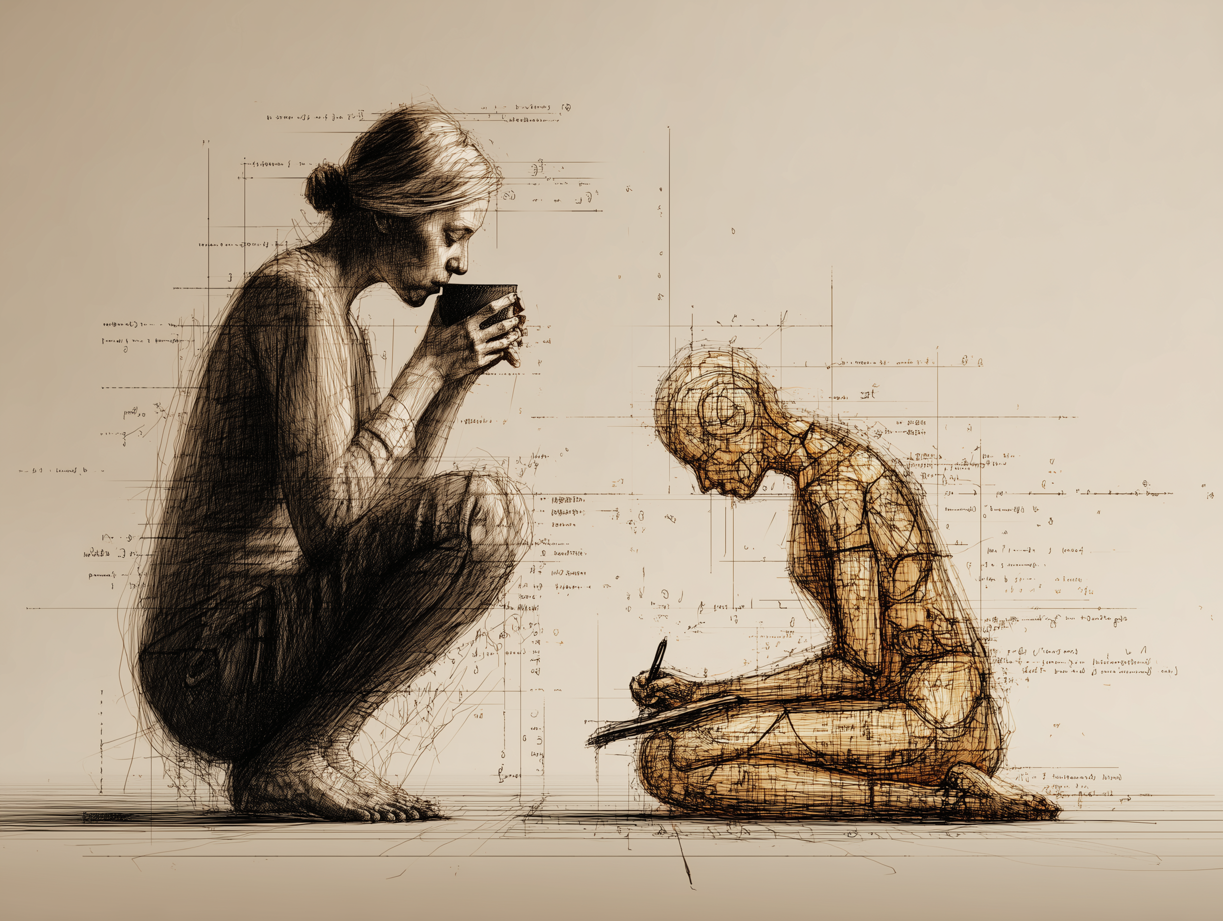 Letting go and holding on: AI and Me